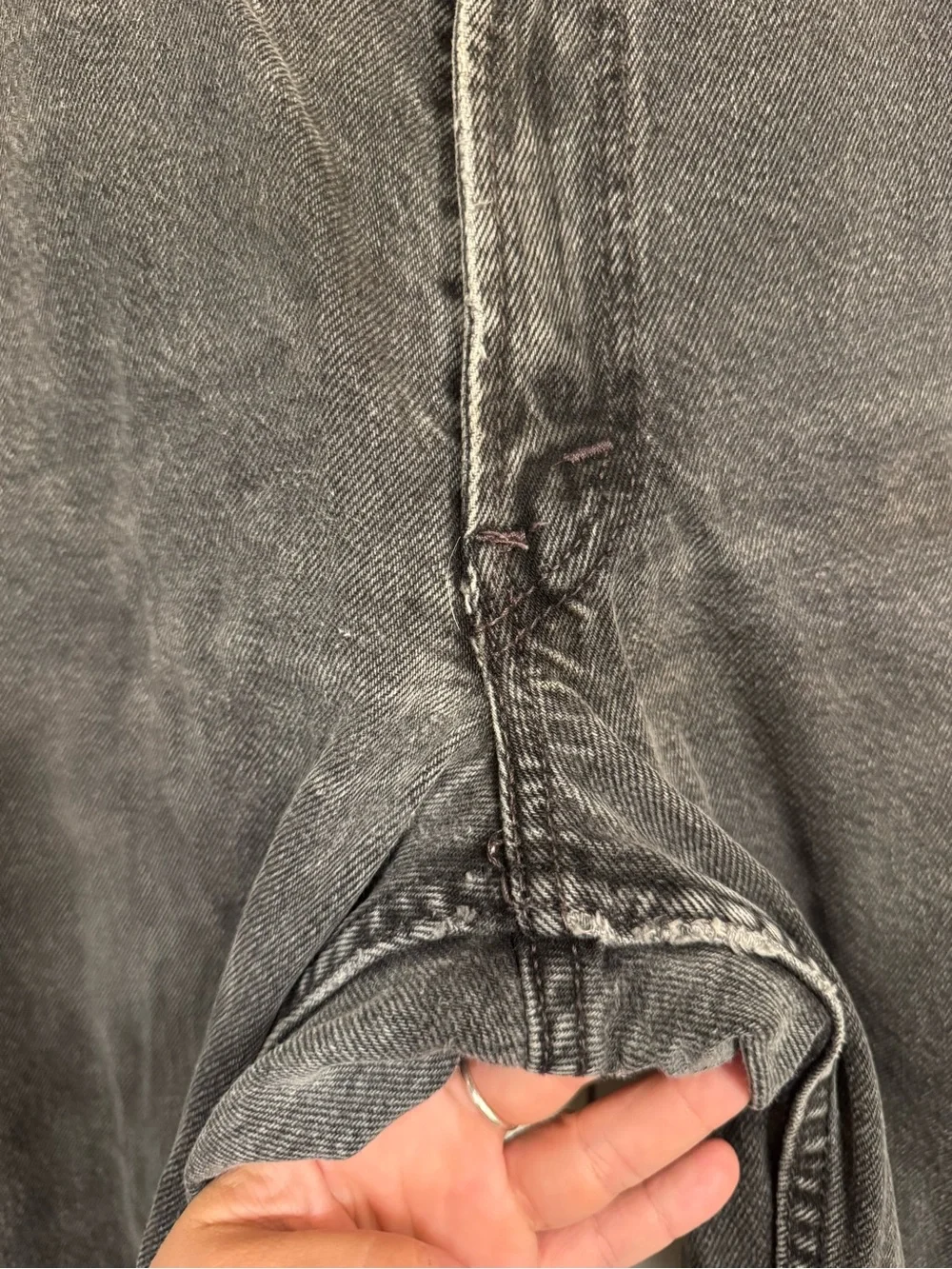 Levi’s Relaxed Fit Men’s Black Jeans 36W L32